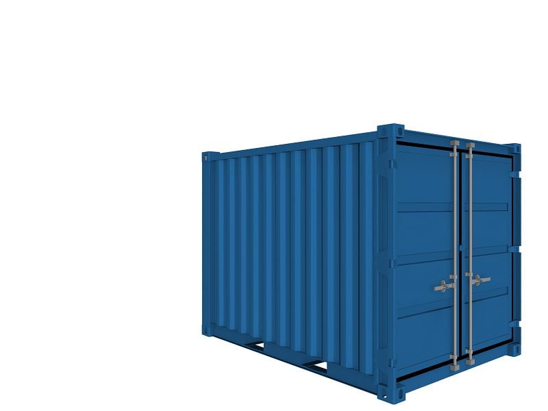 Containex 8' Lagercontainer, LC08-0000000012